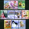 Japan Stamps Used 7th Issue MUKASHI BANASHI (Full Set) 