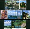 Japan Stamps Used Travel Scenes No.8 SETO 1 (Full Set) 