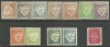 Portugal 1931/43 - Lusiadas & Caravela x 12 stamps MH 