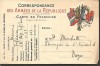 France old fieldpost postcard  1916 