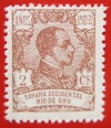 1921 Spagna RIO DE ORO Ed#131** 2 c.ramato. 