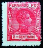 1907 FERNANDO POO ED#153* 2c rosa 