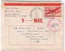 United States-1943 Censored V Mail cover SS John Wise 