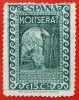 1931 L'Espagne XX ED#640* 15c.sarcelle  MONTSERRAT 