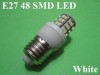 E27 Cool White 48 SMD LED Spot Light Bulb Lamp 230V New 