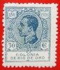 1920 L'Espagne RIO DE ORO ED#124** 30 c. blue.   