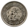 Japon. Ere Meiji. Yen argent An 15 (1882). 