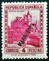 1933-38 TANGER ED#82** 4 Pts lila carmín (674-N) 