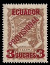 ECUADOR - SCADTA - PROVISIONAL 3s STAMP - Sc C5 