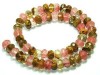 6x10mmFaceted Watermelon Tourmaline Gem loose Bead 15'' 