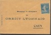 France old cover perfin  C L 