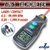 2in1 Digital LASER Photo Non/Contact Tachometer RPM A0 