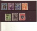 Ecuador Classic 1911- Presidents Series Lot of 7 M/Used 