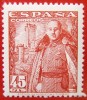 1948-54 Spanien XX ED#1028** 45 c. rot 