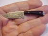 OLD MINIATURE MINI OAZACA,MEXICO BOWIE KNIFE WATCH FOB  