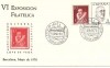 VI EXP. FILATELICA AS. LOPE DE VEGA. BARCELONA 1970