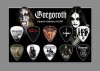 Gorgoroth Limited to 200 Guitar Pick Display / Set 