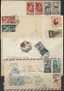 Spanish Sahara stamps on 5 covers>Spain England 1963-70 