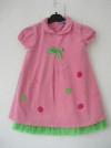 AGATHA RUIZ DE LA PRADA BEBE GIRLS  PINK DRESS 3-4 Y 