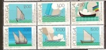 Portugal 1977 - Boats of Portuguese Coast set MNH 