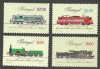 Portugal 1981 - 125th Anniv Railroad in Portugalset MNH 