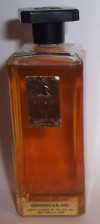 vtg My Sin EAU DE Lanvin 4 oz. perfume bottle near full 