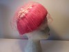 VINTAGE 50'S NYON PLEAT AND NET HAT 