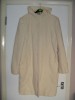 Cream WOOL hooded winter coat from ETAM size 16 eur 44 