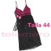 Vestido Dress Talla 44 - UK16 Negro Boda Fiesta Noche 