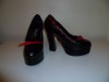 Black/Red Demonia Platform Shoes - Goth/Lolita -Size 8  