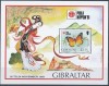 [ST3143] Gibraltar 1991 Butterfly Good sheet VF MNH 