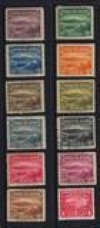 ECUADOR - Sc# 321-30 • Lovely Set from 1934-5 • 