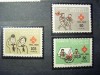 Turkey.1912-1962.Red cross.Perfect scouts lot-3stamps. 