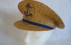  NAUTICAL STYLE PEAK STRAW CAP/HAT 