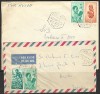 Spanish Africa Rio Muni stamps on 2 covers>Spain 1965 