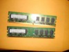 2-STICKS PC2-5300U 1GB EACH 2Rx8  DESKTOP MEMORY 