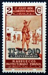 1940 MARRUECOS ED#218** IV ANIVERSARIO ALZAMIENTO 