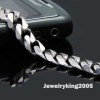 10mm Stainless Steel Mens Six-Faceted Curb Bracelet 8