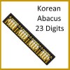 New 23 Digits Business use Mathematic Calculator Abacus 