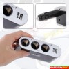 HQ Cellphone GPS IPOD PDA  IN-Car USB TRIPLE SOCKET 