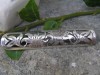 alte Brosche Sonnenblume Silber 835 Jugendstil signiert