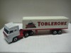 MATCHBOX  DAF 3300 SPACE CAB & ARTICULATED TRAILER MINT 