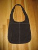 Old Navy Brown Suede Pocketbook; EUC; 