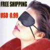 Eye Mask Shade Cover Blindfold Travel Sleeping Rest M02 