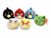 Pack peluches Angry Birds con cerdo (16cm) 