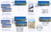 SPAIN PORTUGAL BRIDGES 2006 FDC FOUR COVER AYAMONTE-M-B 