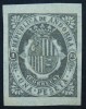 1875 ANDORRA Ed#NE9s(*) PESETA. gris claro NO EXPEDIDOS 