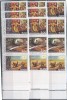 [7647] Portugal 76 lot 8 complete sets VF MNH 