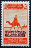 1940 MARRUECOS Ed#225** 40c.naranja ALZAMIENTO NACIONAL 