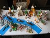 Playmobil 3406 ? Indianer Dorf Pferde Zelte Hängebrücke 